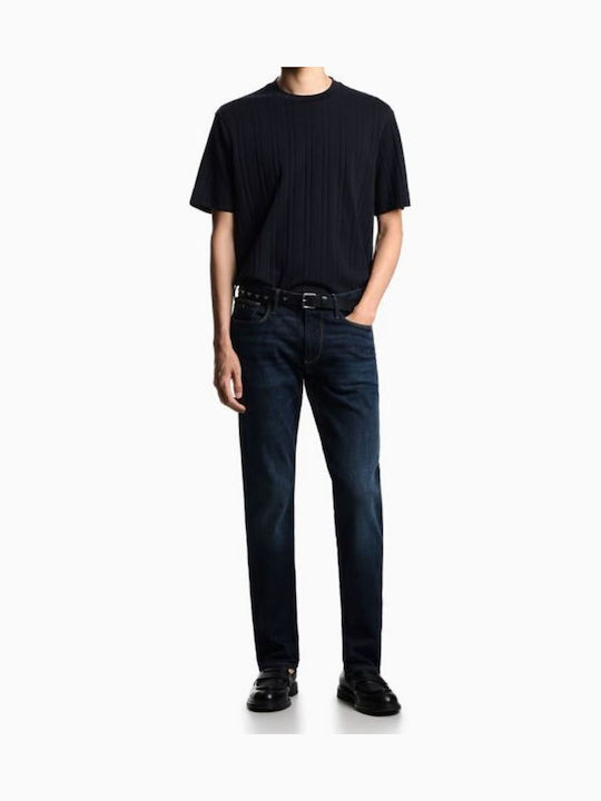 Ανδρικό Παντελόνι Τζιν με Slim Εφαρμογή Medium Blue Denim