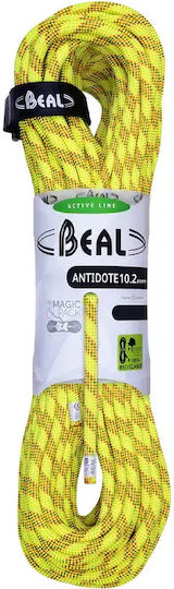 Beal Antidote BC102A.70.Y Kletterseil mit Länge 70m Gelb