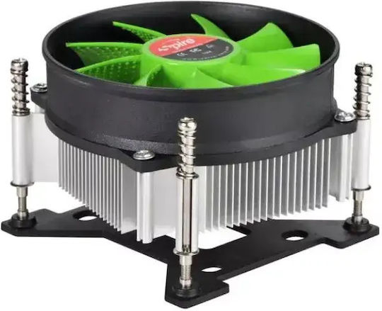 Spire QuadroFlow RGB Охладител за ЦПУ за Socket 1700 Черен