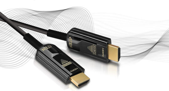 Aten Cablu HDMI 2.0 Premium High Speed 4K 60Hz HDR HDMI de Sex Masculin - HDMI de Sex Masculin 20m Negru
