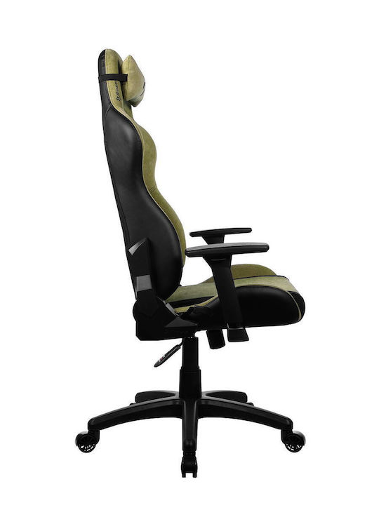 Arozzi Soft Gaming Stuhl mit verstellbaren Armlehnen Moss Green