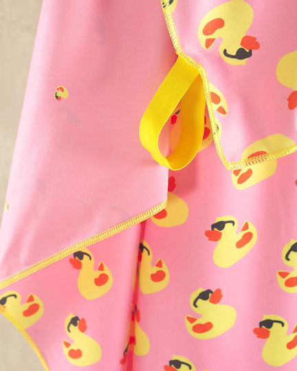 Rythmos Kids' Beach Towel Pink 160x90cm