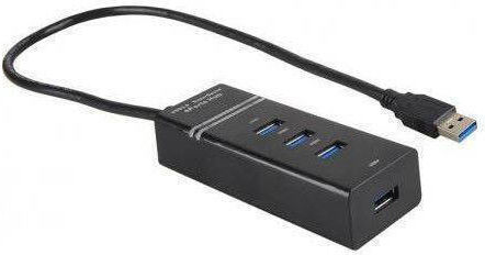iBox Hub 4 Θυρών USB 2.0 με σύνδεση USB-A