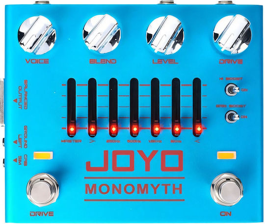 Joyo R-26 Monomyth R-26 Πετάλι Preamp Ηλεκτρικού Μπάσου