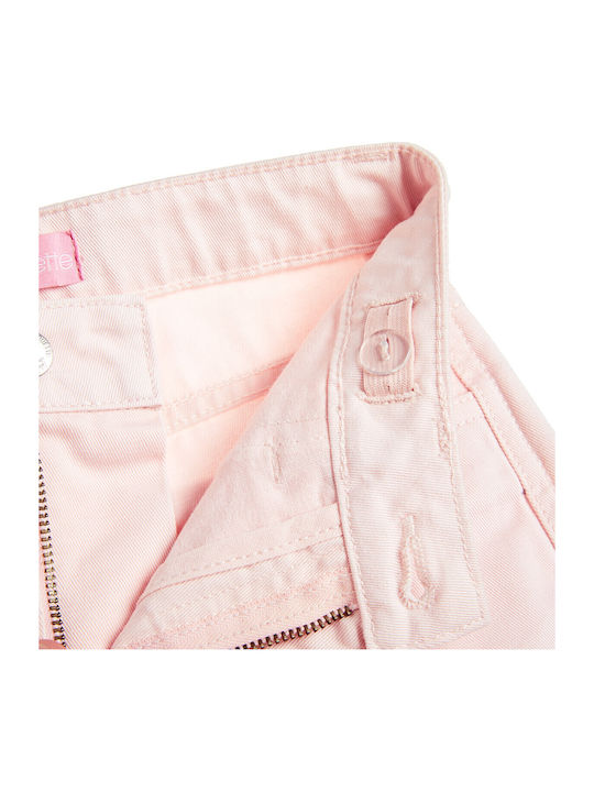 Kids Trousers Denim Pink