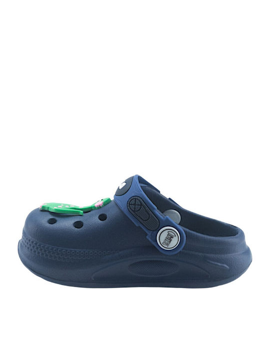 Kids Beach Clogs Blue