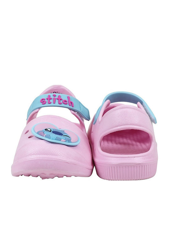 Stitch Kids Beach Shoes Pink