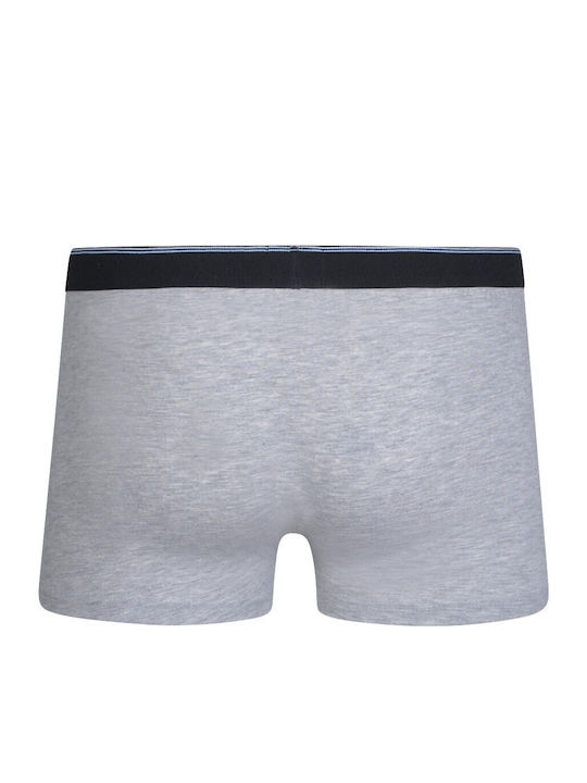 Ανδρικά Μποξεράκια Γκρι Μελανζέ 2Pack