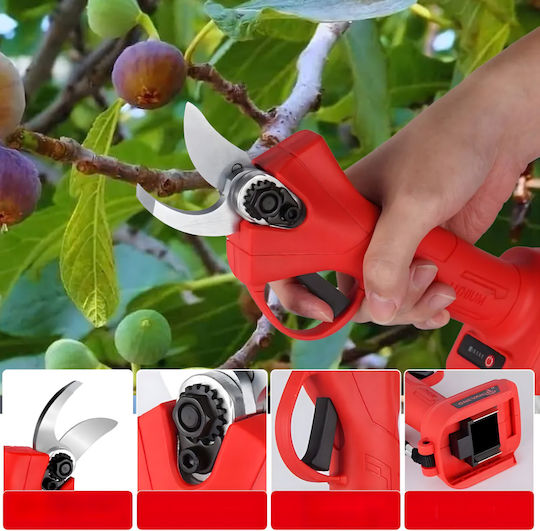 Zola Akku-Gartenschere 48V mit Maximaler Schnittdurchmesser 30mm