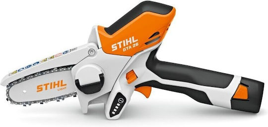 Stihl Клъдзещ Верижен Трион на Батерия 1x2.1Ah Безчетков 10.8V 1.2кг с Ламa 10см