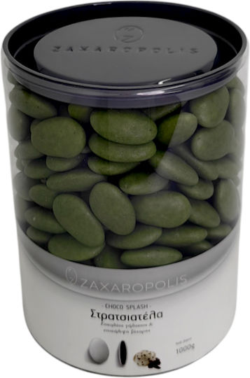 Zaxaropolis Jordan Mandeln Choco Splash in Standard Form mit Schokoladengeschmack Braun 1000gr
