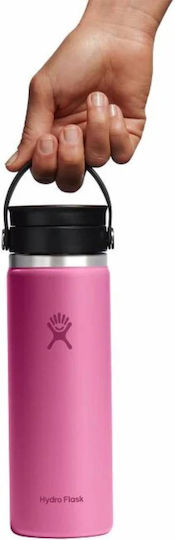 Hydro Flask Wide Mouth Flex Sip Lid Чаша Термос Неръждаема Стомана 590ml Reef с Дръжка