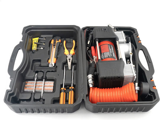 CarGuard Auto Practic Autoreifenpumpe 150PSI mit Kabel 12V