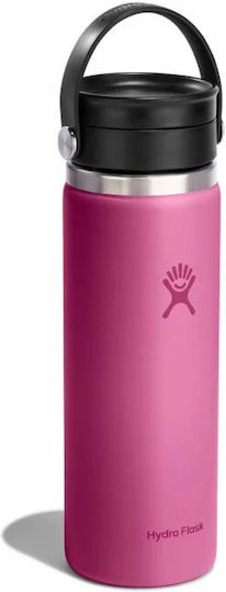 Hydro Flask Wide Mouth Flex Sip Lid Чаша Термос Неръждаема Стомана 590ml Reef с Дръжка