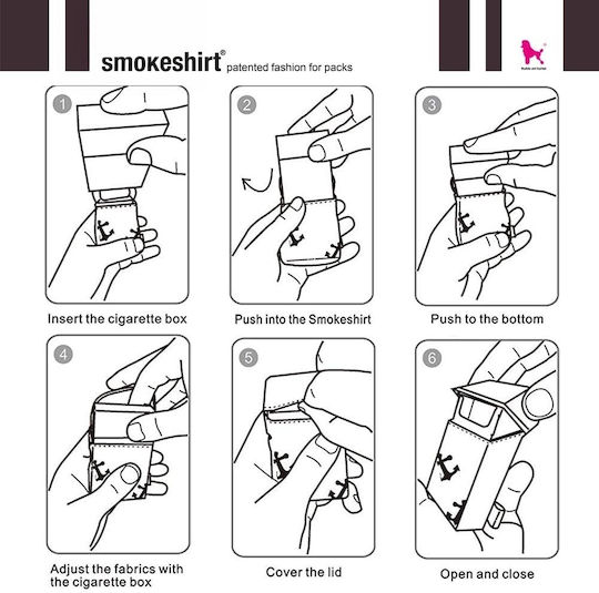 Кутия За Пакет Цигари Smokeshirt Flower Bomb