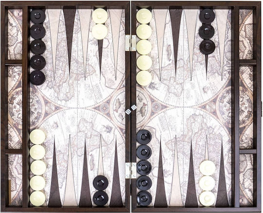 Backgammon Lemn 50x50cm
