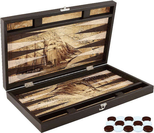 Backgammon/Schach aus Hölzernes