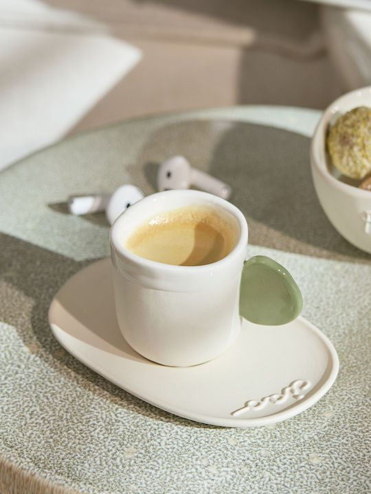 Raeder Φλιτζάνι Espresso Κεραμικό Λευκό