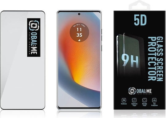 Obal:Me 5D Tempered Glass Μαύρο (Motorola Edge 50 Fusion)