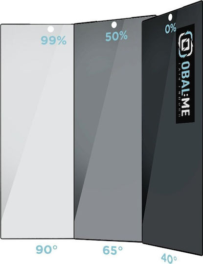 Obal:Me 5D Privacy Tempered Glass Black (Galaxy S24 Ultra)