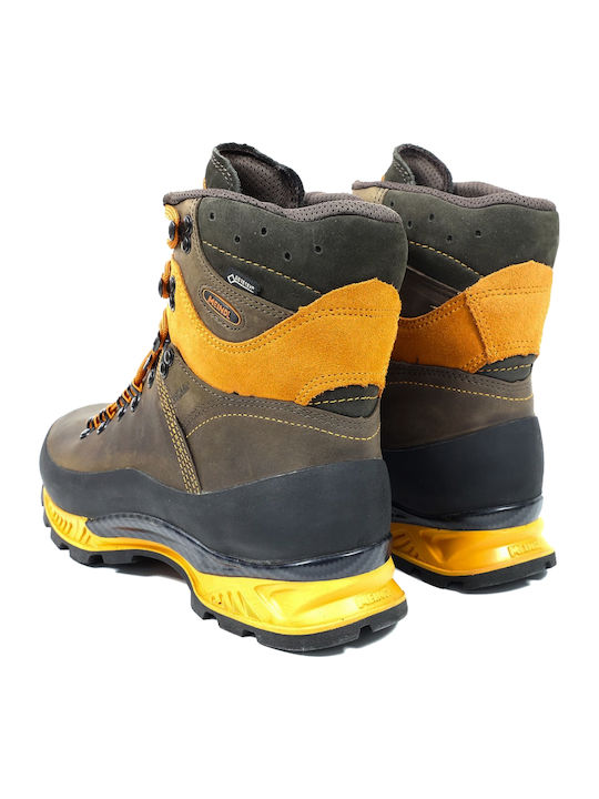 Meindl Island Mfs Active Rock Waterproof Hunting Boots Gore-Tex Brown