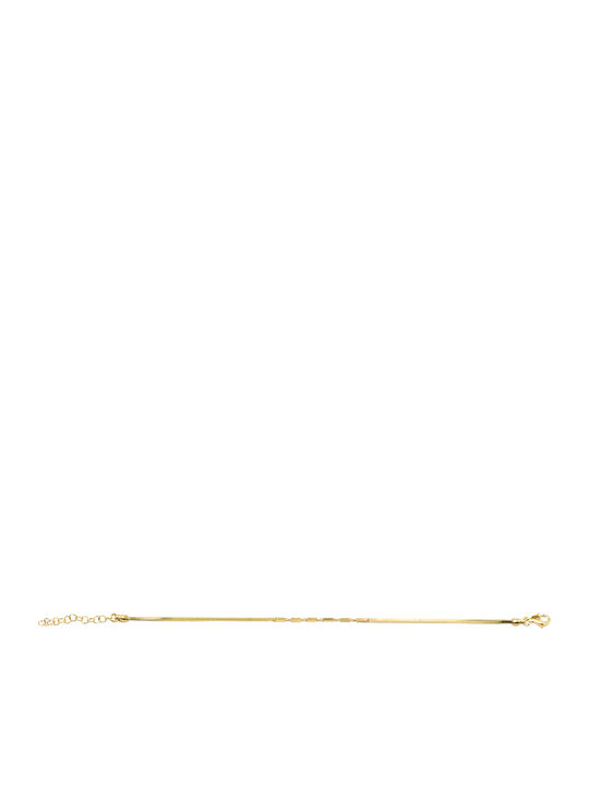 Poco Loco Women's Gold Plated Silver Bracelet