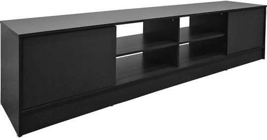 Έπιπλο Τηλεόρασης Tivia Ανθρακί Μ180xΠ35xΥ41.5cm