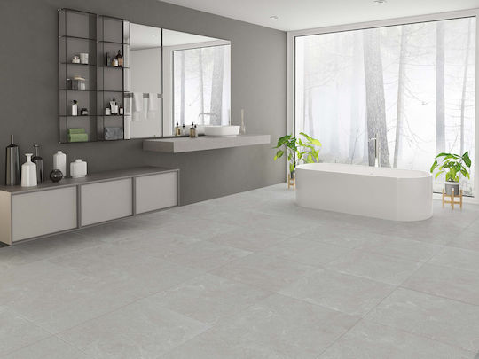 Kai Group Stoneline Πλακάκι Δαπέδου / Τοίχου Εσωτερικού Χώρου Κεραμικό Ματ 60x60cm Grey
