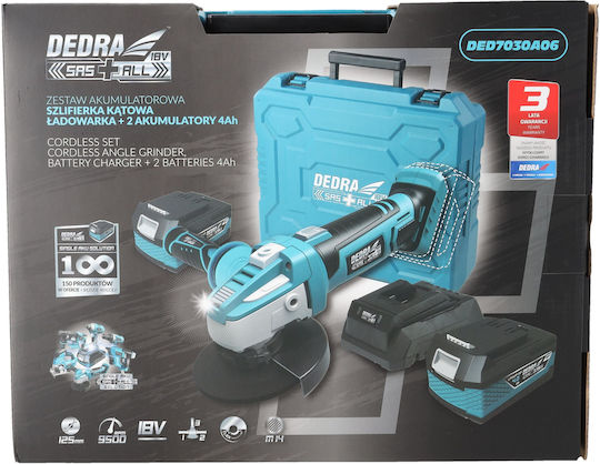 Dedra Акумулаторен Трошач Brushless
