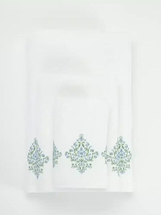 Borea Комплект Хавлиени Кърпи 2 Бр Damask Екрю