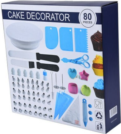 Alista Home Комплект Сладкарски Инструменти От Пластмаса 28cm 80 Броя Alista Home Комплект Сладкарски Инструменти От Пластмаса 28cm 80 Броя