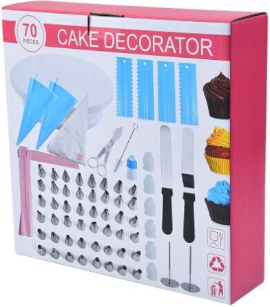 Alista Home Комплект Сладкарски Инструменти От Пластмаса 28cm 70 Броя Alista Home Комплект Сладкарски Инструменти От Пластмаса 28cm 70 Броя