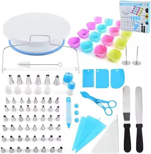Alista Home Set de Instrumente de Patiserie din Plastic 28cm 92 Bucăți