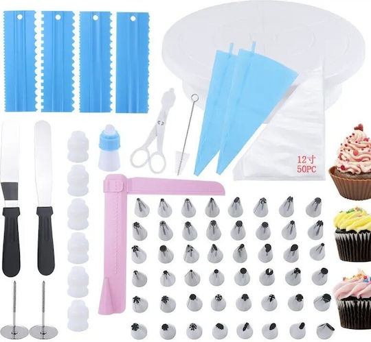 Alista Home Set de Instrumente de Patiserie din Plastic 28cm 70 Bucăți