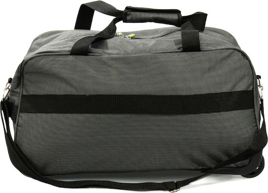 Lamonza Superlight Geantă de Voiaj Gri cu Roți Textilă M55xL30xÎ30cm