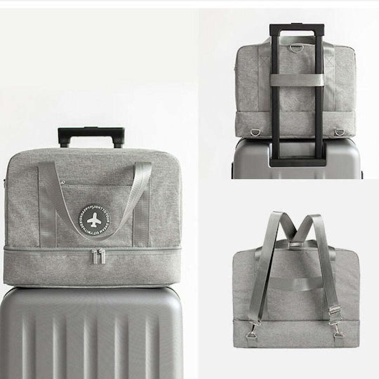 Sak Voyage Back Gray Fabric L40xW20xH30cm