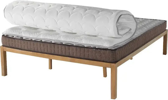 Topper Saltele Diamond Medie Fermitate Gri 120x200x5cm