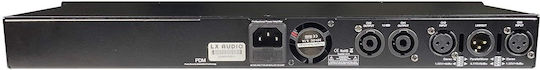 LX-Audio Τελικός Ενισχυτής PA 2 Καναλιών 1100W/4Ω 625W/8Ω 625W/100V με Σύστημα Ψύξης 50900-300