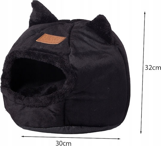 Pat Moale Pufoasă Design Urechi Pentru Animale Pernă Impermeabilă 30 X 32 Cm