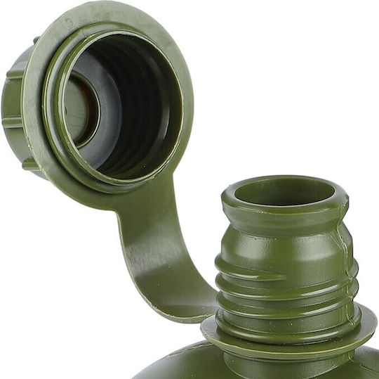 Water Container Case Cup Included 1 L Military Model Plastic Aluminum Brown Army