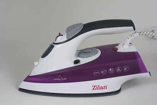 Steam Iron 2200W with Ceramic Plate
