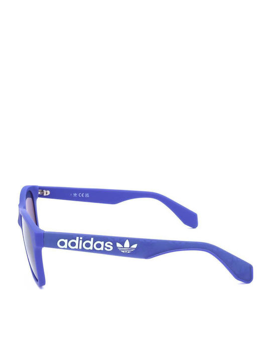 adidas Sunglasses Unisex Γυαλιά Ηλίου με Μπλε Κοκκάλινο Σκελετό και Μπλε Φακό OR0060 92X