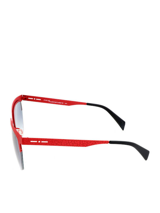 Italia Independent Damen Sonnenbrille mit Rot Kunststoff Gestell 0503A.CRK.051