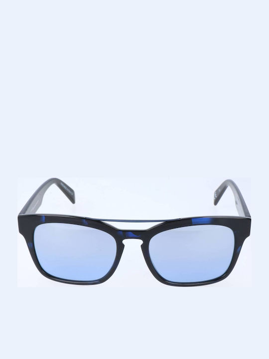 Italia Independent Herren Sonnenbrille mit Schwarz Metall Gestell 0914.DHA.022