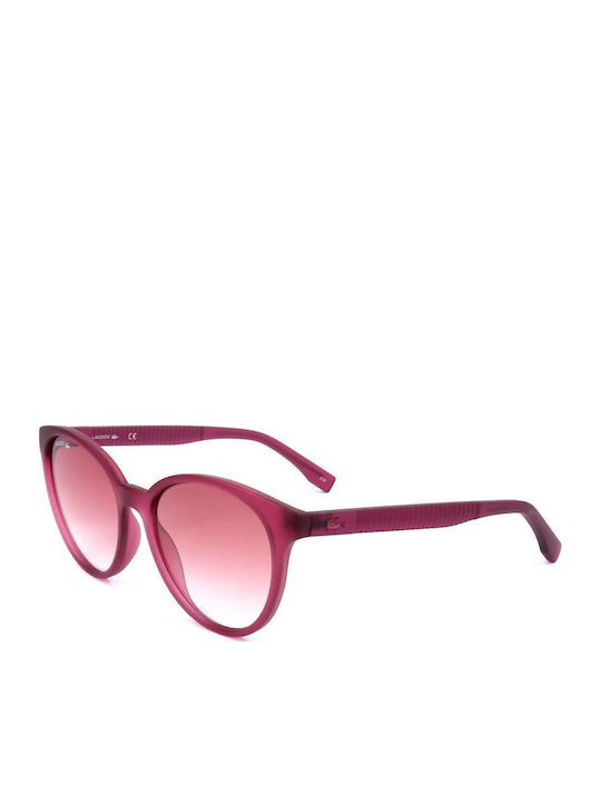 Lacoste Femei Ochelari de soare cu Roz Din plastic Rame și Roz Ochelari de soare Lentilă L887S-526