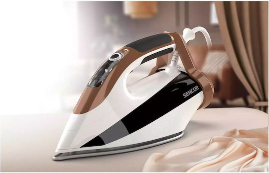 Sencor Steam Iron 2800W With Ceramic Plate and Continuous Steam Supply 55gr/min