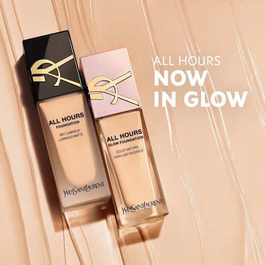 Ysl All Hours Glow Liquid Make Up Mn7 25ml