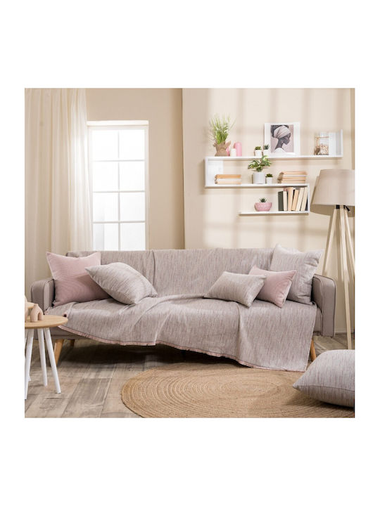 Teoran Lecce Sesselüberwurf Chenille 180x150cm 06