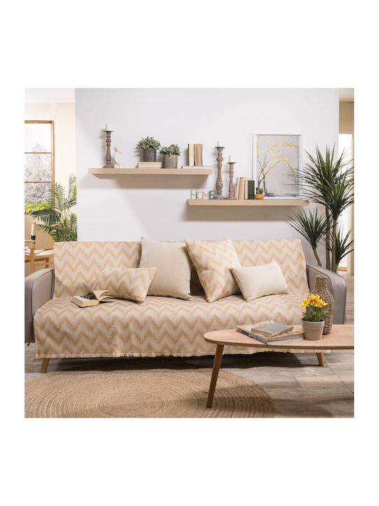 Teoran Sanremo Ριχτάρι Πολυθρόνας Chenille 180x150εκ. Sanremo 14