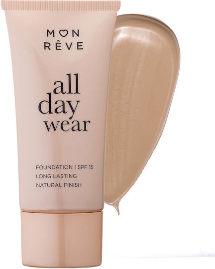 Mon Reve All Day Wear Foundation SPF15 35ml